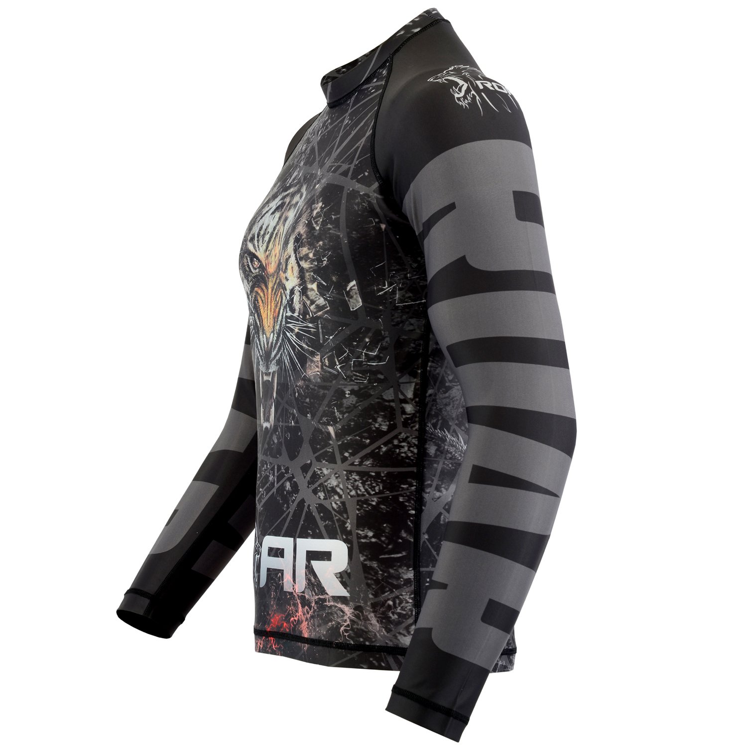 Roar MMA Rash Guard & BJJ Grappling Shorts - No Gi Training Wear for Cage Fighting, Brazilian Jiu-Jitsu & MMA - Perfect for Combat Sports & Martial Arts Training