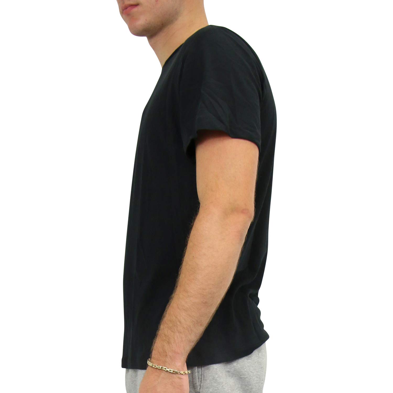 Michael Jordan Jumpman Dri-FIT Short Sleeve Crew Neck T-Shirt for Men - BQ6740-010 - Size 2XL - Black/White - Basketball, Gym & Casual Wear