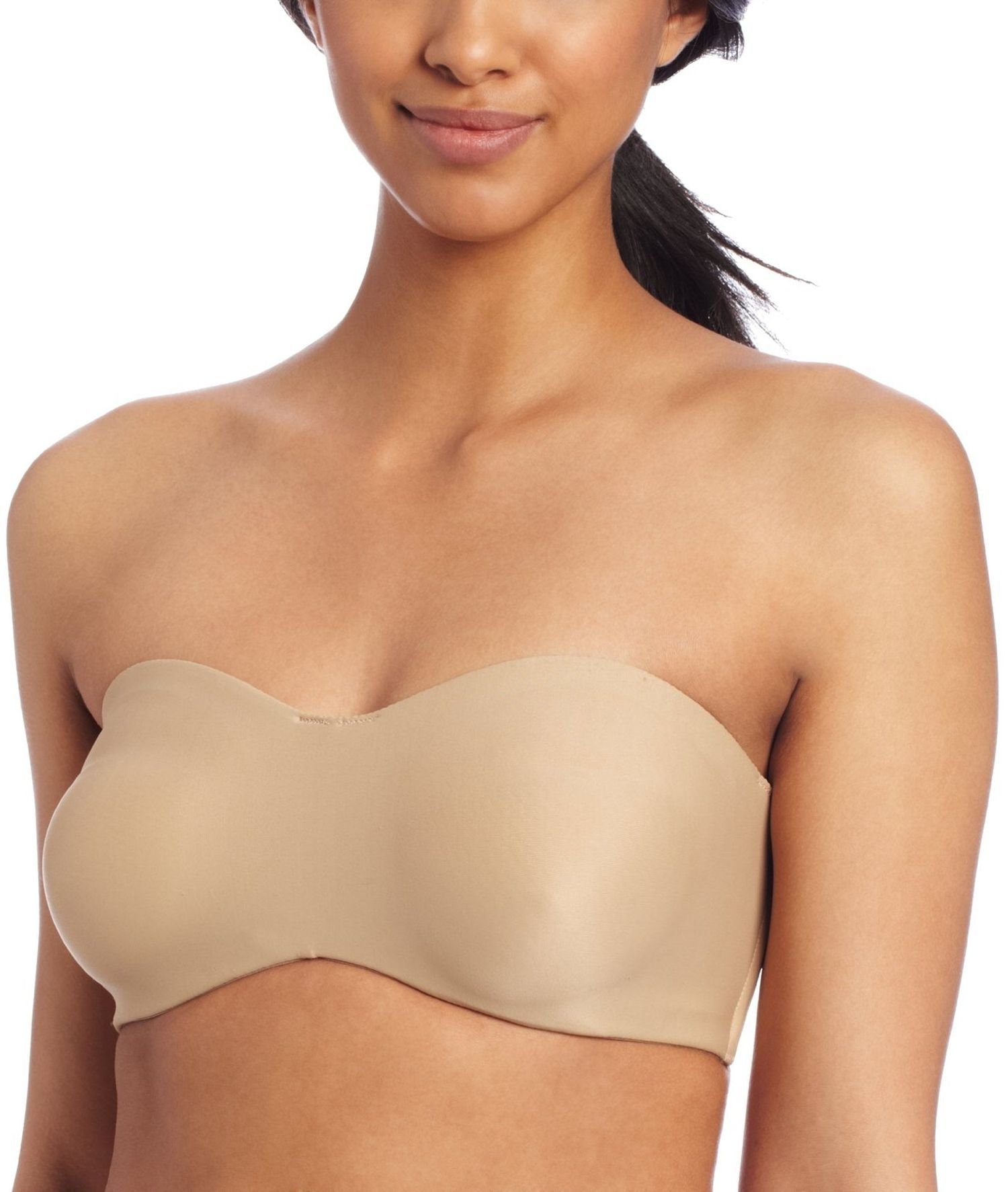 Lilyette Women's Seamless Comfort Bra - Wireless Support for Everyday Wear, Yoga & Lounge - Plus Size Options Available