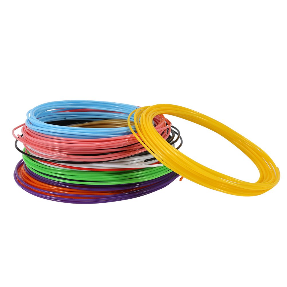 Premium 3D Printer Filament Bundle - 10 Pack ABS & PLA Filament for 3D Printing Pens & Printers | High-Quality Printing Material for DIY Projects, Prototyping & Creative Crafts