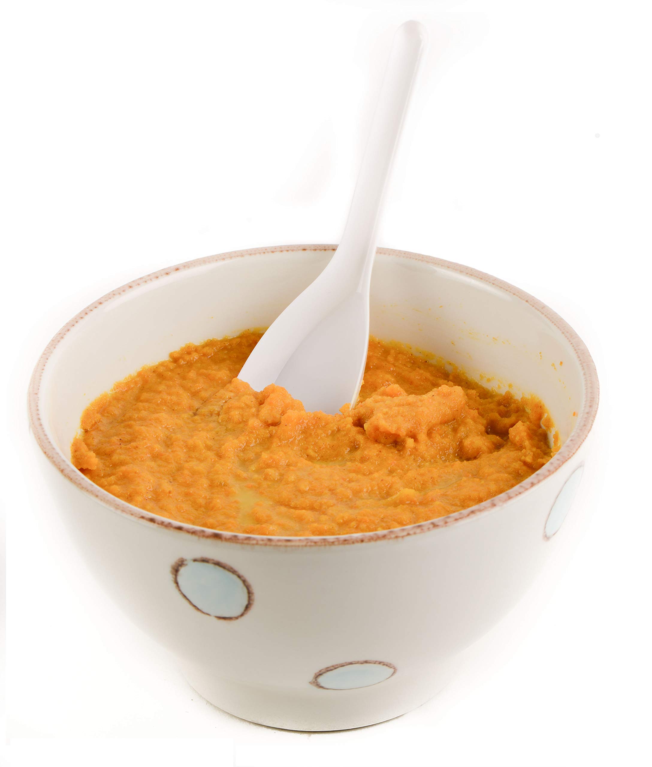 [3000 Pack] Disposable White Plastic Soup Spoons - 4.5 x 1.2 Inch Asian Dining Utensils for Ramen, Pho, Appetizers & Clear Soups | Eco-Friendly & Bulk Quantity | Perfect for Restaurants, Catering & Takeout Meals