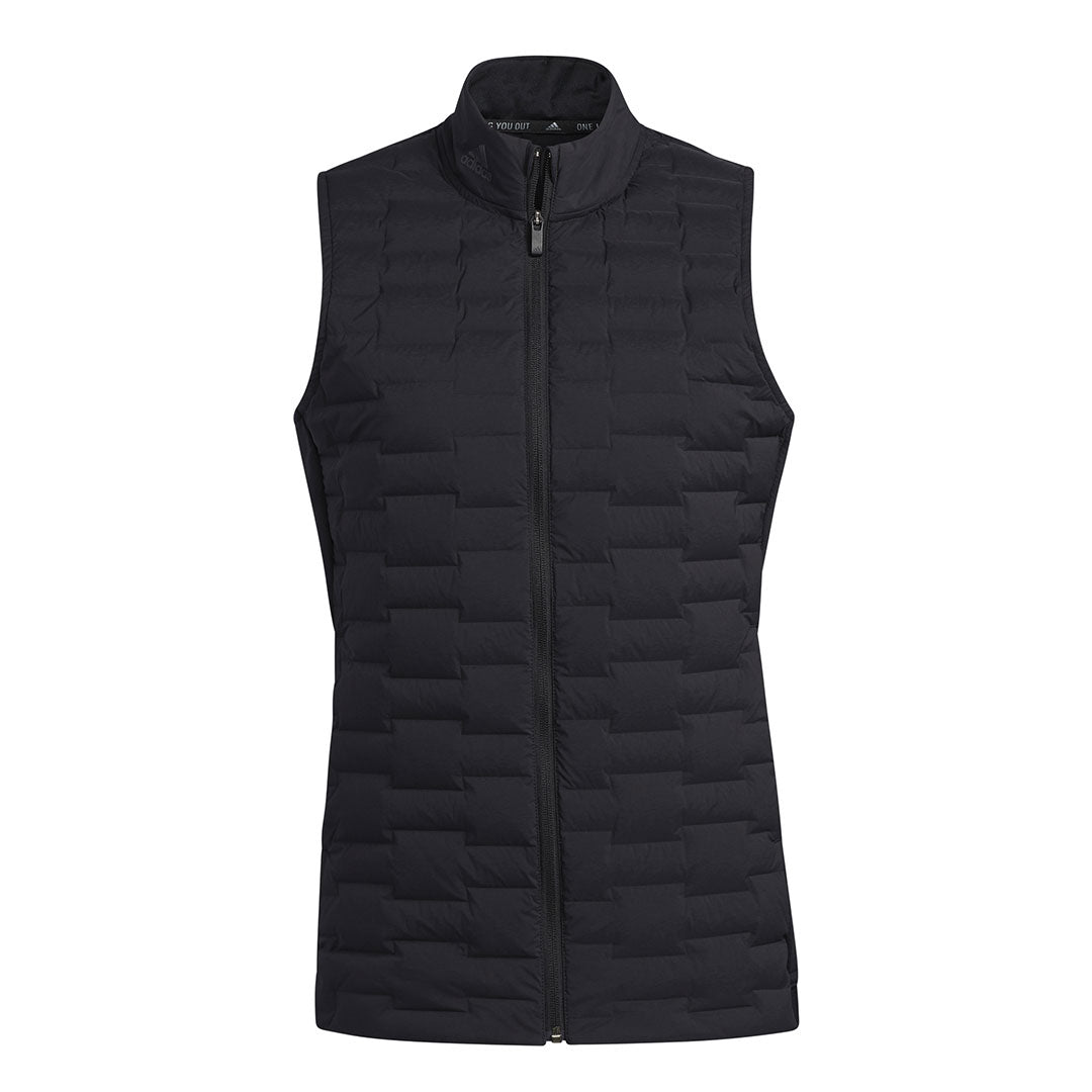 Adidas Women's Frostguard Full Zip Sleeveless Vest (H48515) - Lightweight Running Jacket for Cold Weather Workouts & Outdoor Activities