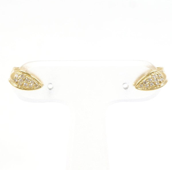 18K Yellow Gold Diamond Ear Cuff - Elegant Cartilage Earring for Women | Perfect for Parties, Weddings & Everyday Wear