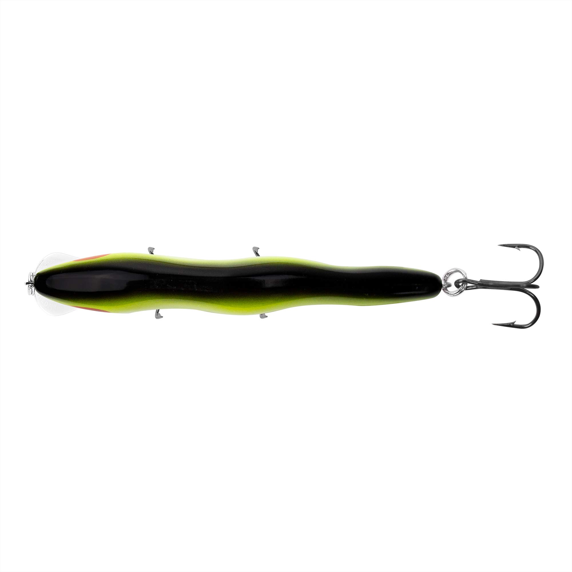 Cotton Cordell Ripplin Red Fin Fishing Lure - Topwater Bass Fishing Bait for Freshwater & Saltwater - Perfect for Trout, Walleye, Pike & Muskie Fishing