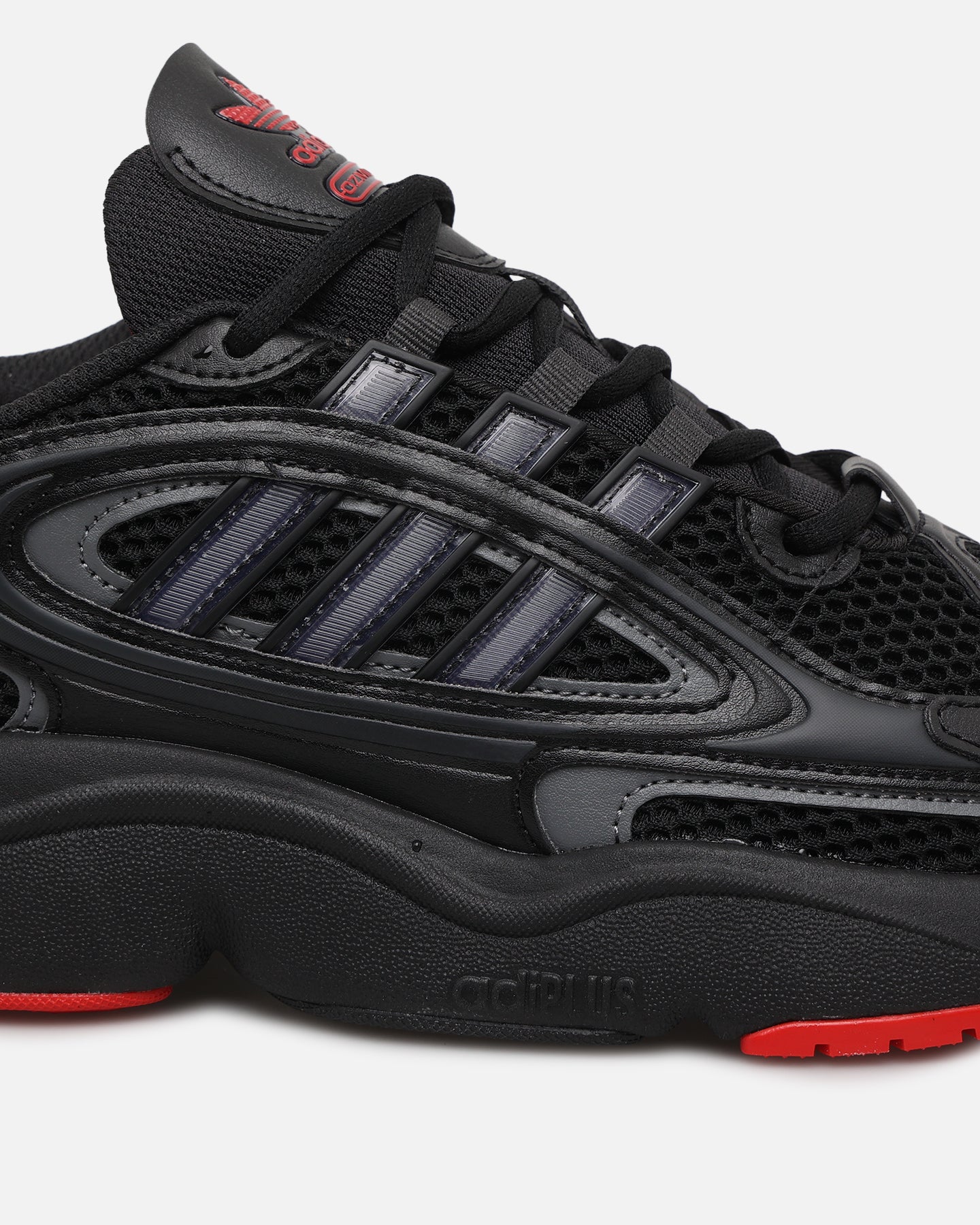 Adidas Ozmillen Black Running Shoes for Men - Lightweight & Comfortable for Jogging, Gym Workouts & Daily Wear
