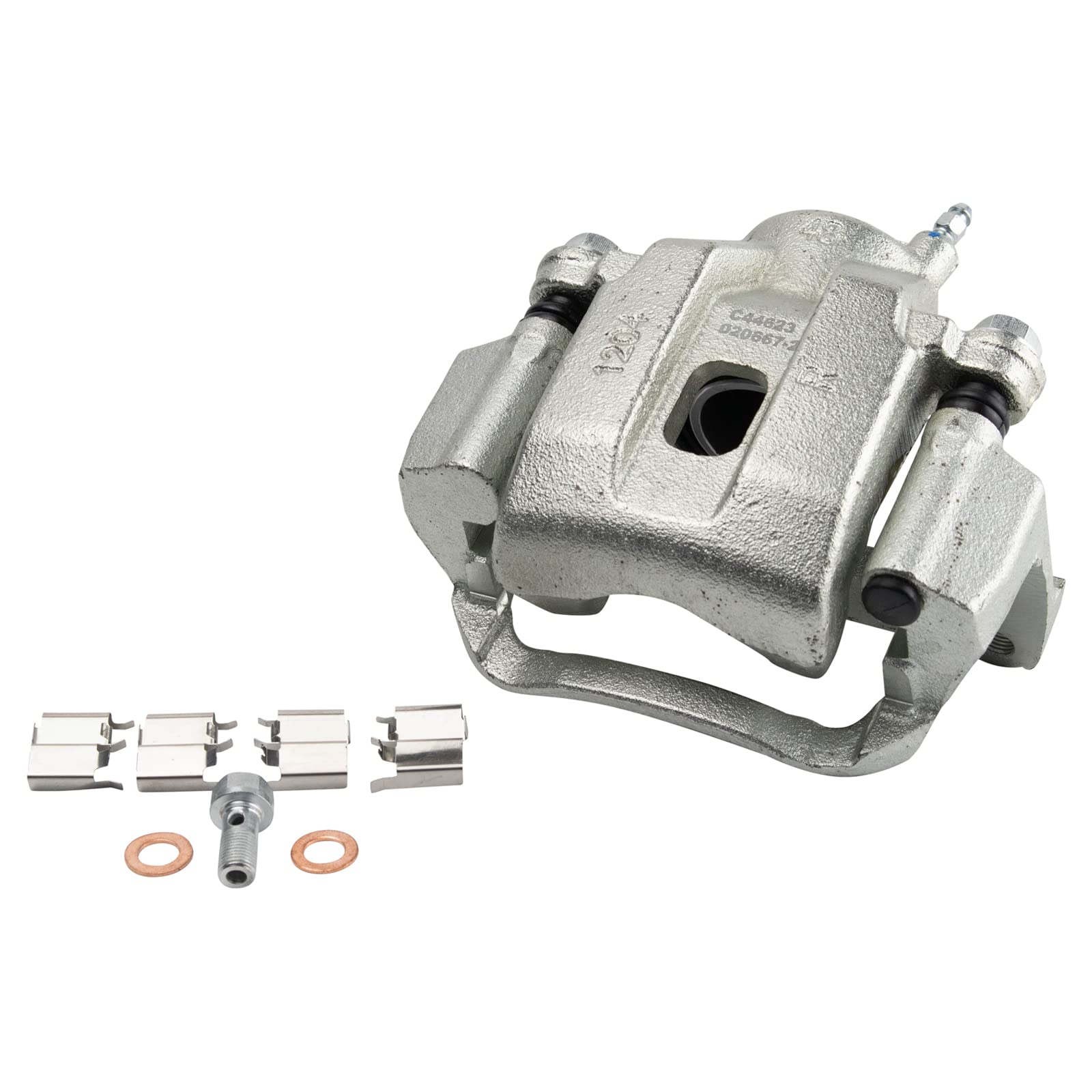 TRQ Premium Ceramic Brake Pad & Rotor Kit with G-Coating - Compatible with 2008-2015 Toyota Sequoia & 2007-2015 Tundra - Includes Brake Caliper & Chemical Kit for Smooth Stopping Power - Perfect for Daily Commuting, Towing, and Off-Road Adventures