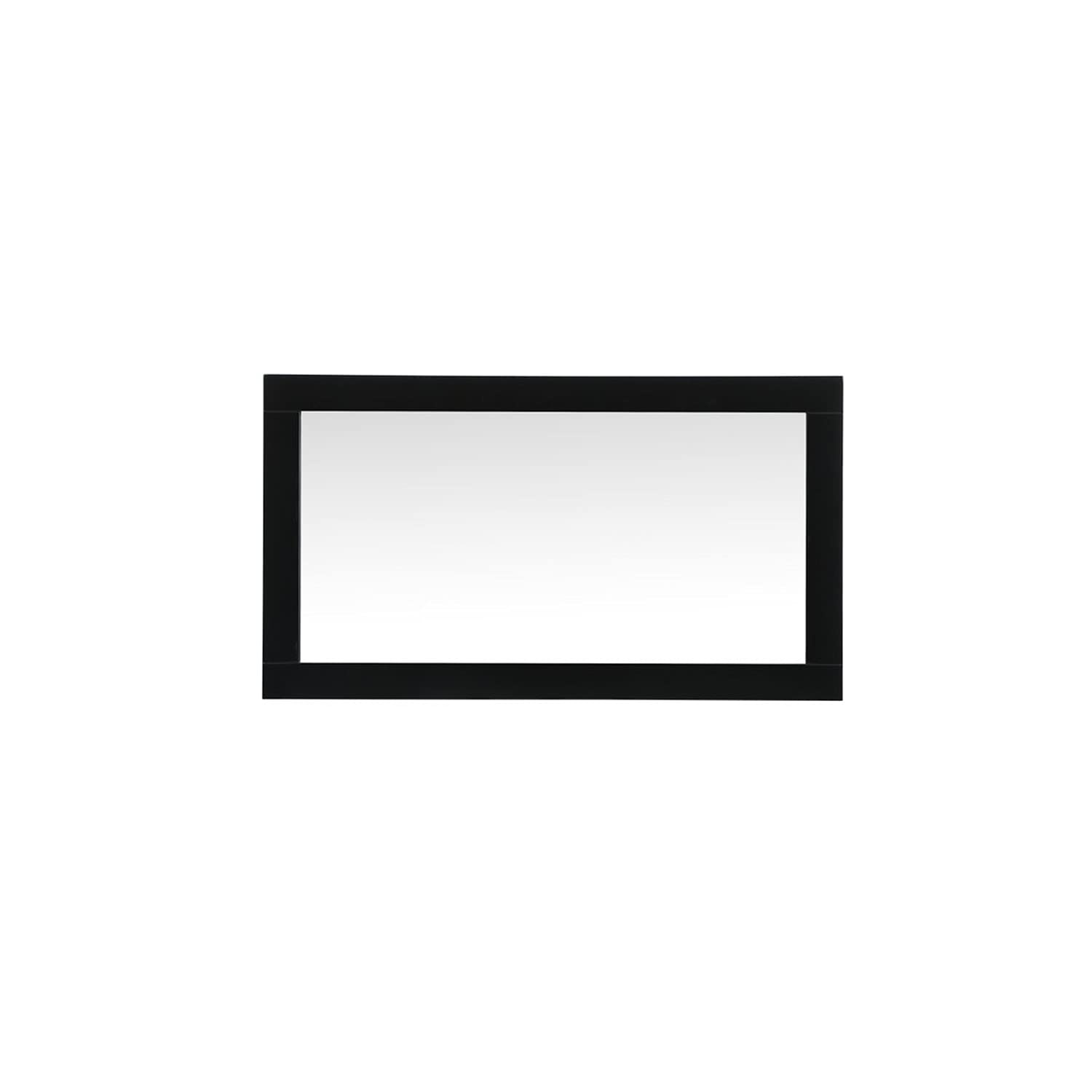 Elegant Black MDF Vanity Mirror 18x32 for Bathroom Decor