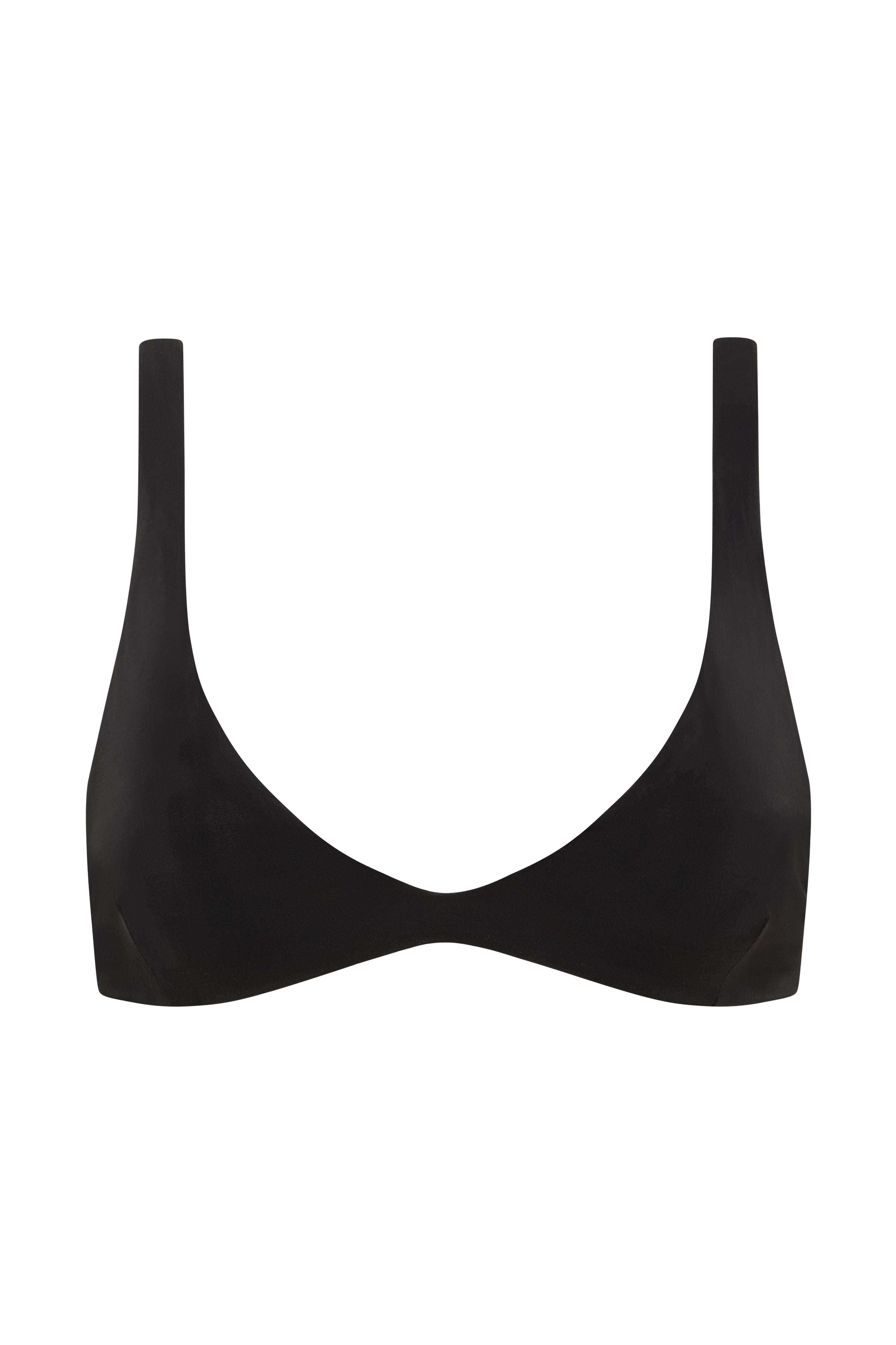 Seamless Black Top for Women - Comfortable Stretchy Basic T-Shirt for Casual Wear, Layering & Everyday Outfits