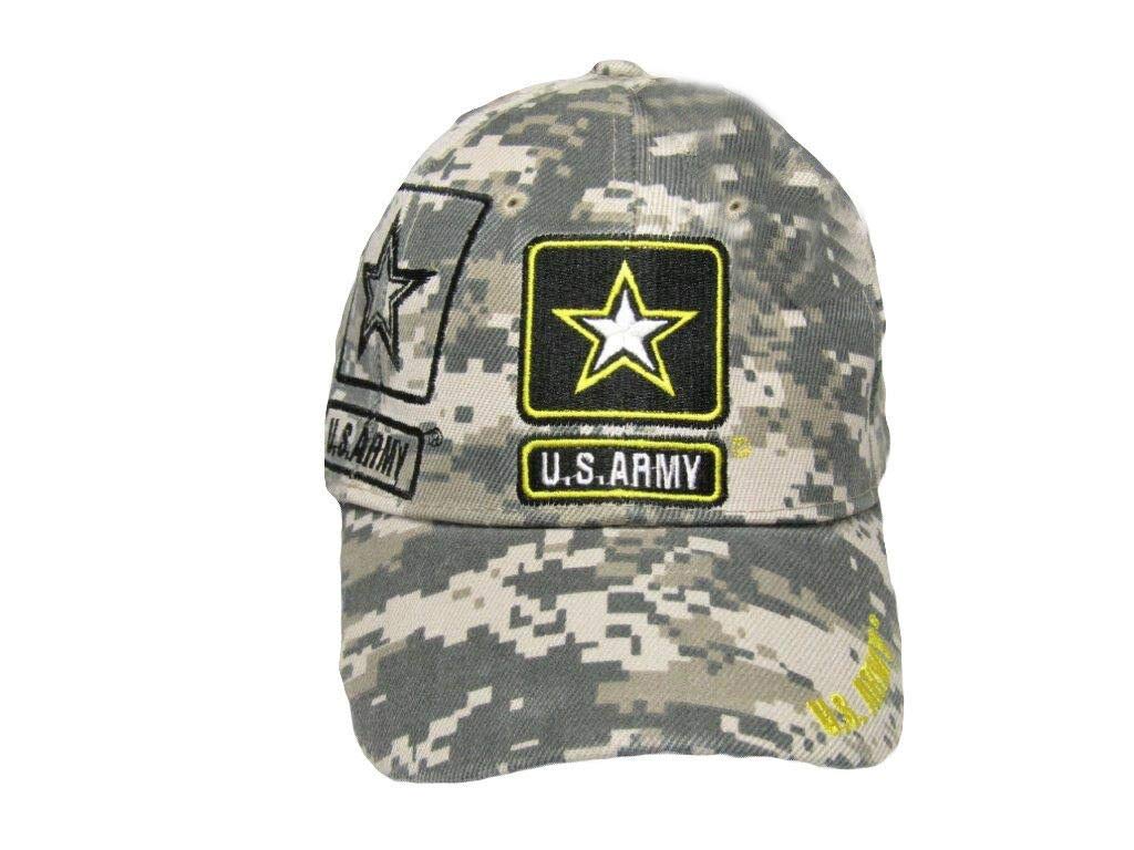Official U.S. Army Star Camo Baseball Cap - Licensed Military Camouflage Shadow Embroidered Hat for Men | Perfect for Outdoor Activities, Hunting, Tactical Gear & Military Enthusiasts
