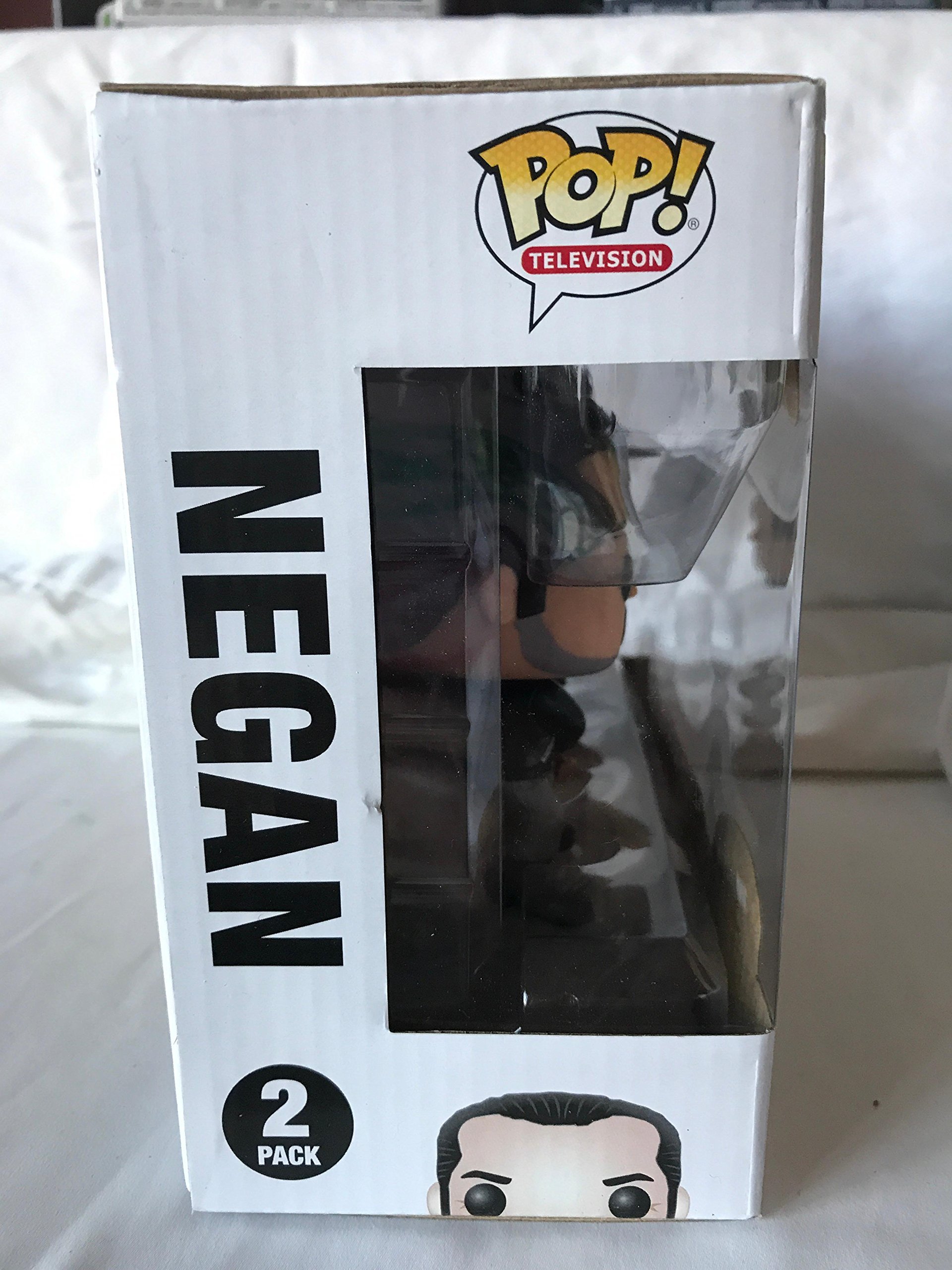 Funko 21534 The Walking Dead Pop Vinyl Figures 2-Pack - Negan & Carl Grimes Collectible Action Figures for Fans & Gift Ideas | TV Show Merchandise, Display Decor, Comic Con Collectibles
