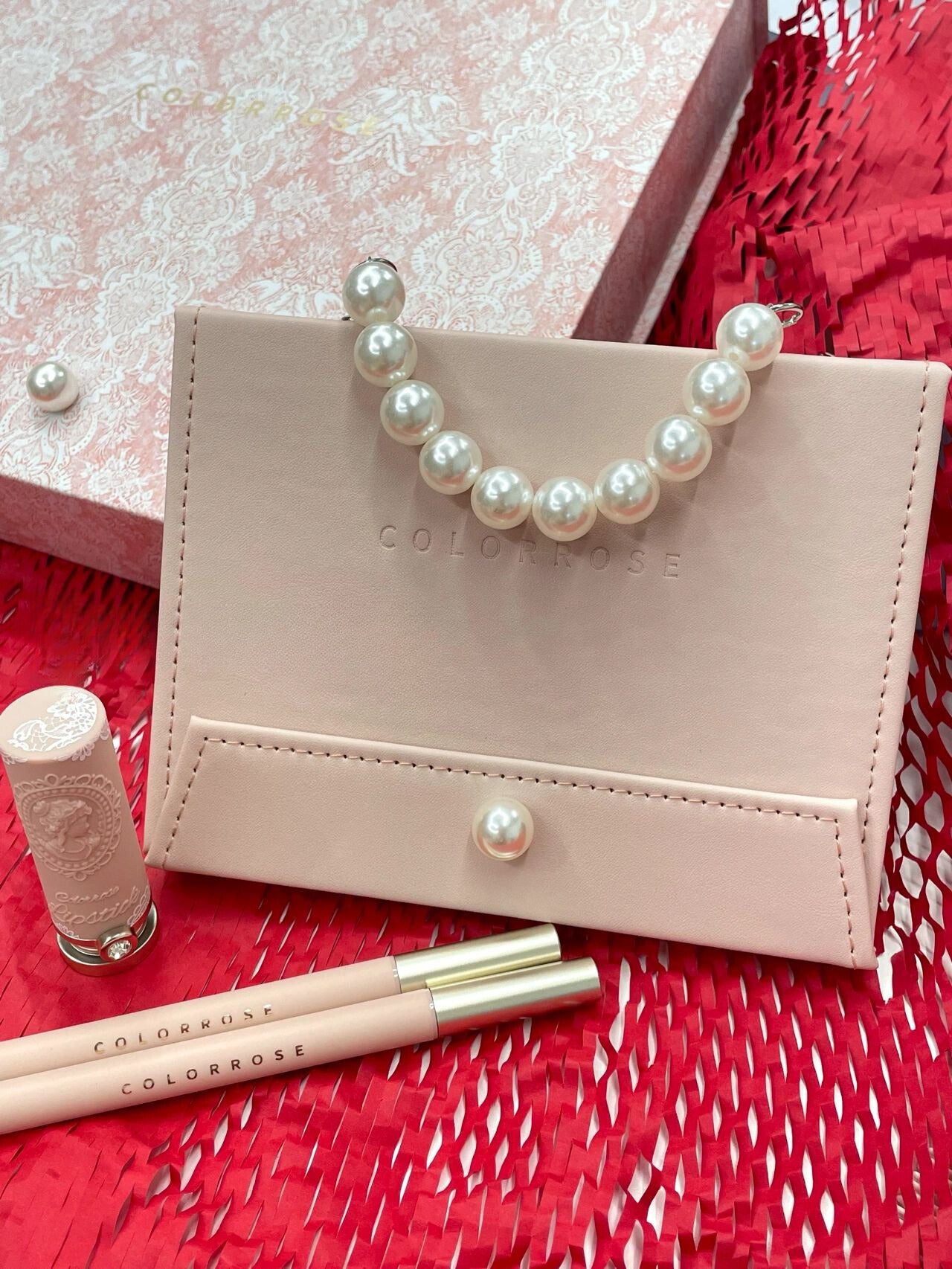 COLORROSE Valentine's Day Limited Edition Gift Set - Romantic Present for Her, Luxury Beauty Box with Perfume & Skincare - Perfect for Anniversary, Birthday & Couple Gifts