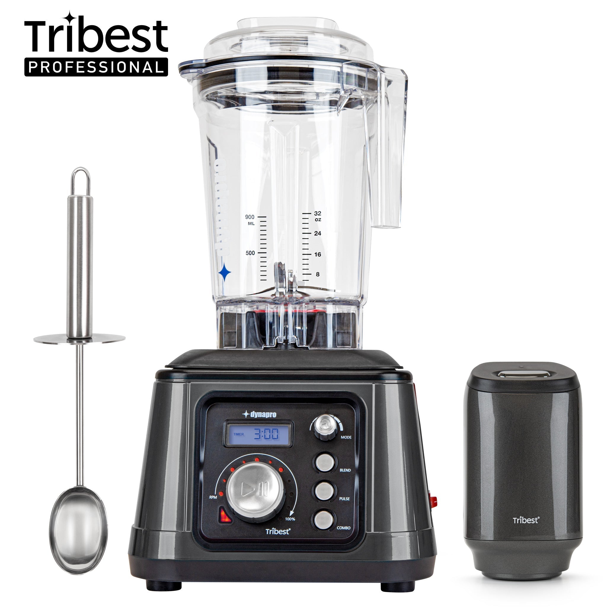 Dynapro Commercial High Speed Vacuum Blender - Professional Grade Blender for Smoothies, Juices & Food Prep - Ideal for Restaurants, Cafes & Smoothie Bars