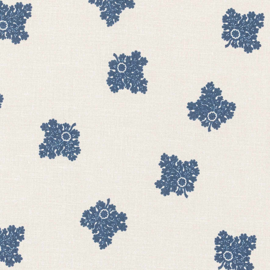 D'Arbres Premium Linen & Indigo Fabric Swatches - Natural Home Decor Samples for DIY Projects, Upholstery, and Textile Crafts