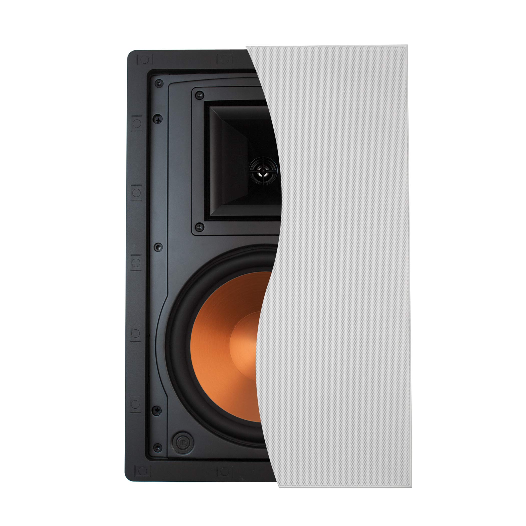 Klipsch R-5800-W II 白色入墙式音箱套装（4只） - 高保真音质，家庭影院和背景音乐系统理想选择