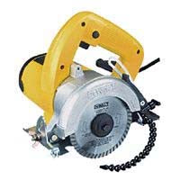 DEWALT DW861 Professional Marble Cutter - 220-240V Heavy Duty Wet Tile Saw for Granite, Porcelain & Ceramic - Perfect for Bathroom Renovation & Kitchen Backsplash Installation