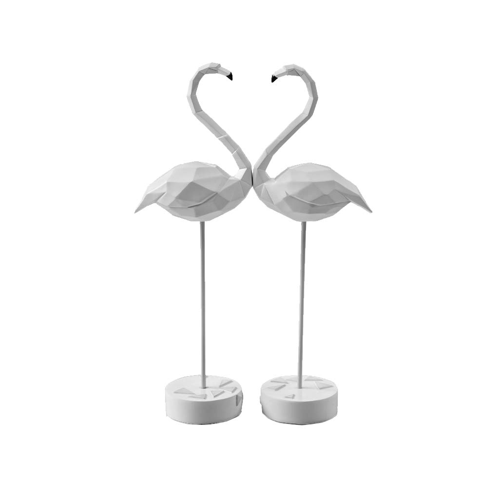 Nordic Flamingo Sculpture Decor - Modern Home & Hotel Ornament for Living Room, Bedroom, Entrance, Cafe - Perfect for Boho Chic & Tropical Themed Spaces