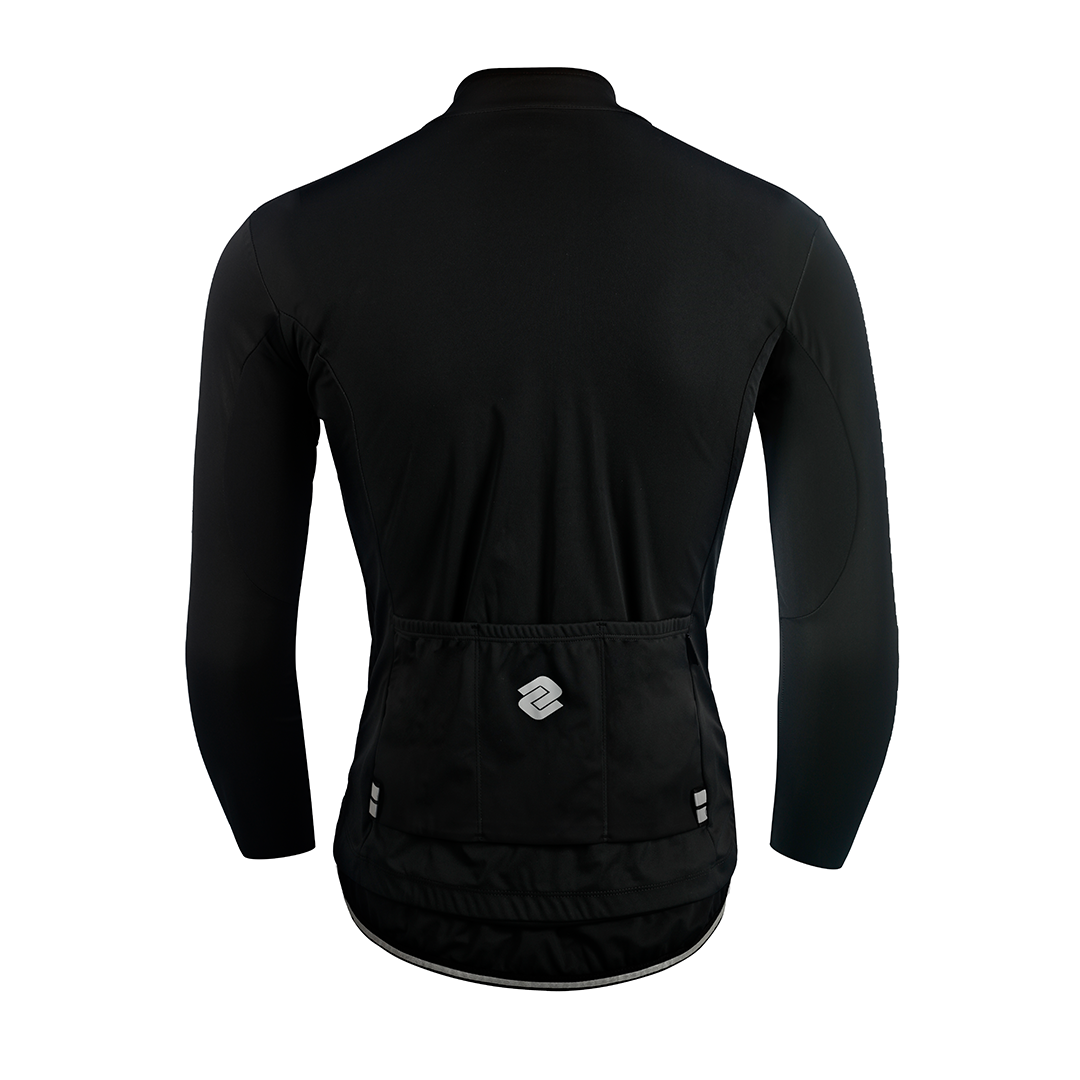 SKIN OYMYAKON Long Sleeve Jersey - Breathable & Moisture-Wicking Cycling Shirt for Men & Women - Perfect for Road Biking, Mountain Biking & Outdoor Sports