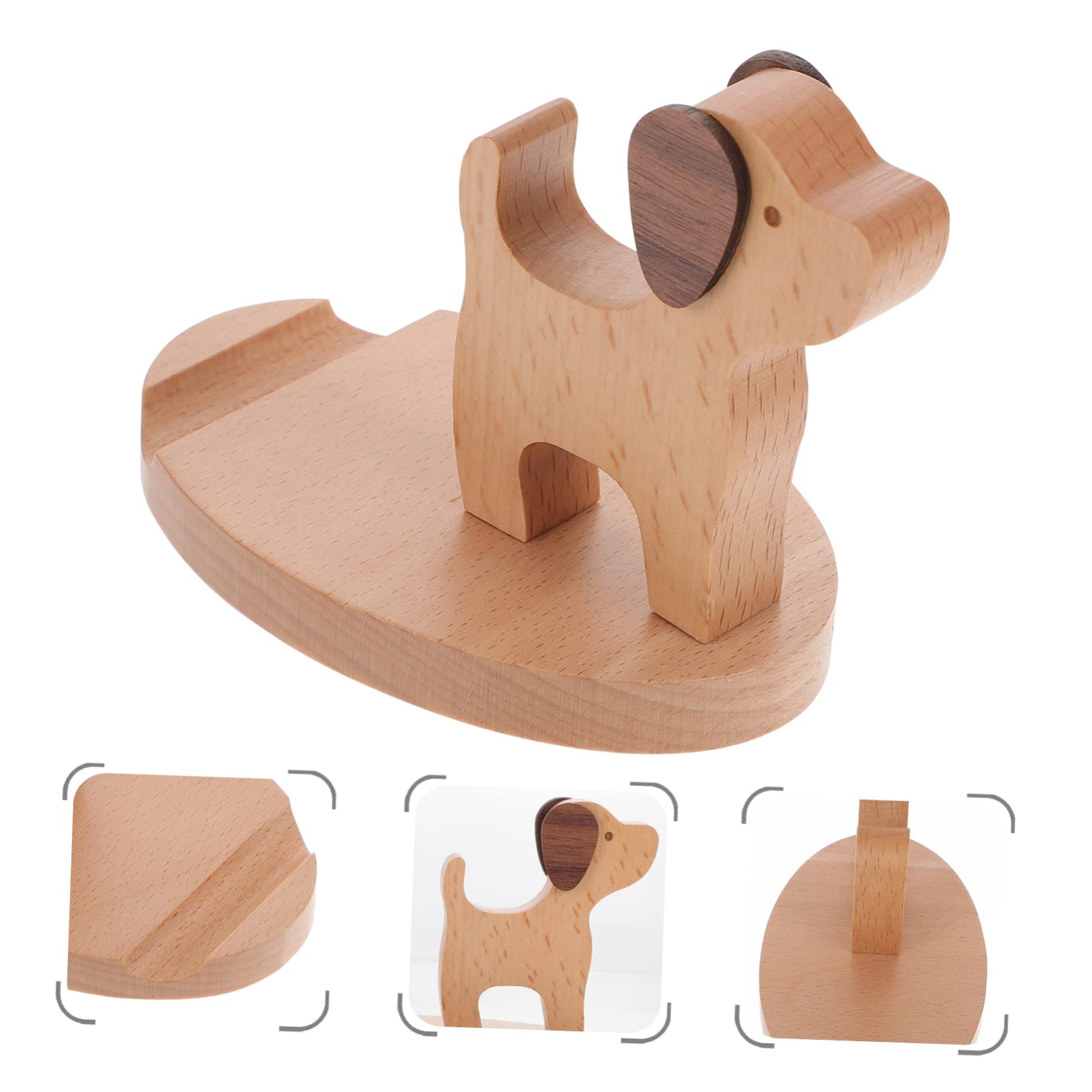 DOITOOL Cute Dog Phone Stand Holder - Adjustable Desk Organizer for iPhone, Samsung, Smartphones - Perfect for Office, Home, Bedroom & Car Use