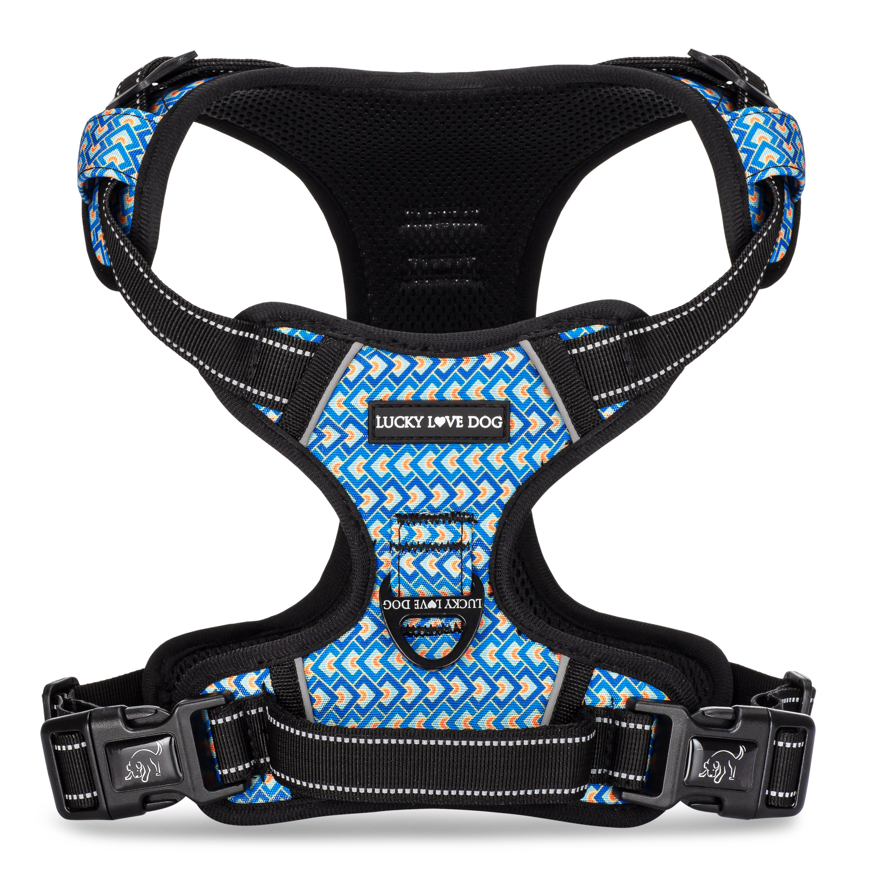 Easy Walker Murphy Harness - Adjustable No-Pull Dog Harness for Small & Medium Dogs | Reflective & Padded for Comfort | Perfect for Walking, Training & Outdoor Adventures
