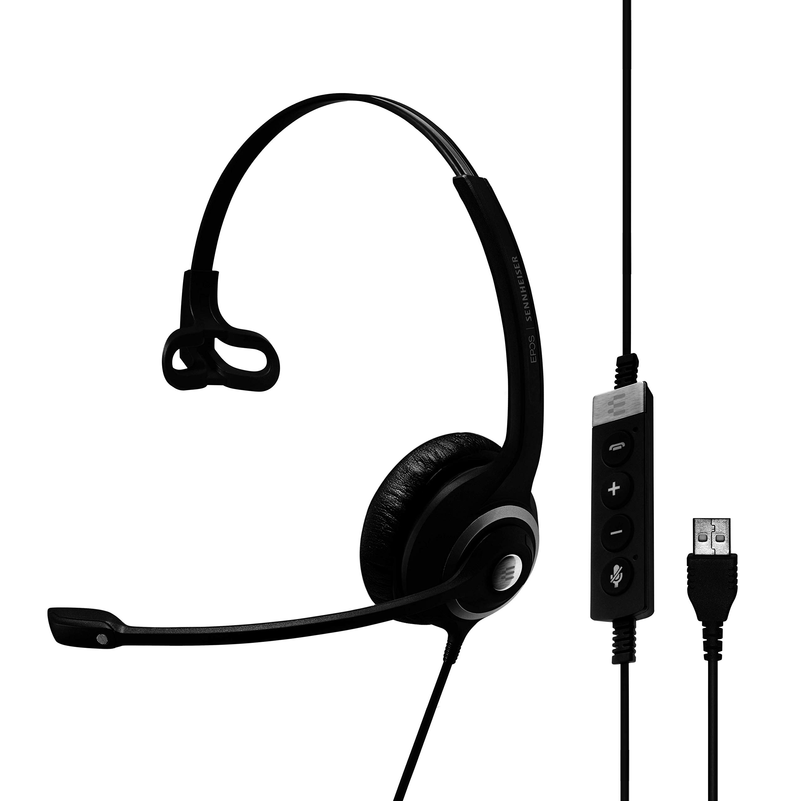 Sennheiser SC 230 USB MS II Business Headset - Noise Cancelling Microphone & HD Sound for Skype, Softphone, PC - Perfect for Office Calls, Remote Work & Video Conferencing (Black)