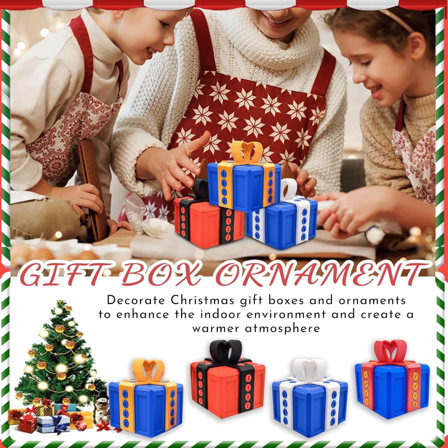 3D Printed Annoying Prank Gift Box with Screws - Hilarious Money Card Container, Novelty Case 8x8cm - Perfect for Pranks, Gag Gifts & Office Humor