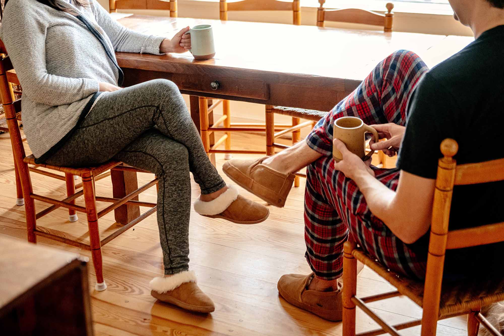 Women's Soft Sheepskin Slippers with Cloud Contour® Comfort - Cozy Home & Indoor Shoes for Relaxation & Lounging