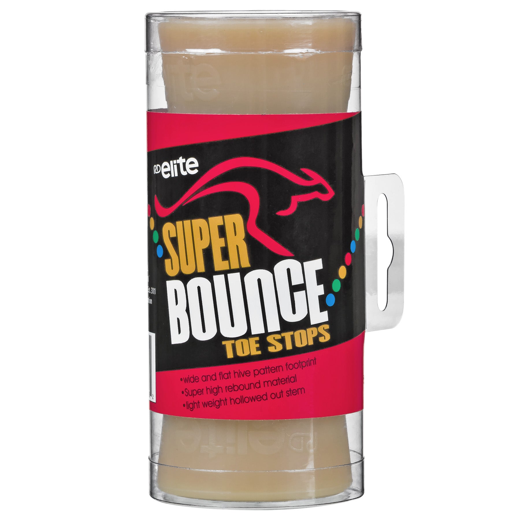 Super Bounce Toe Stops for Roller Skates - High Grip Rubber Stoppers for Derby, Artistic & Outdoor Skating - Perfect for Beginners & Pros