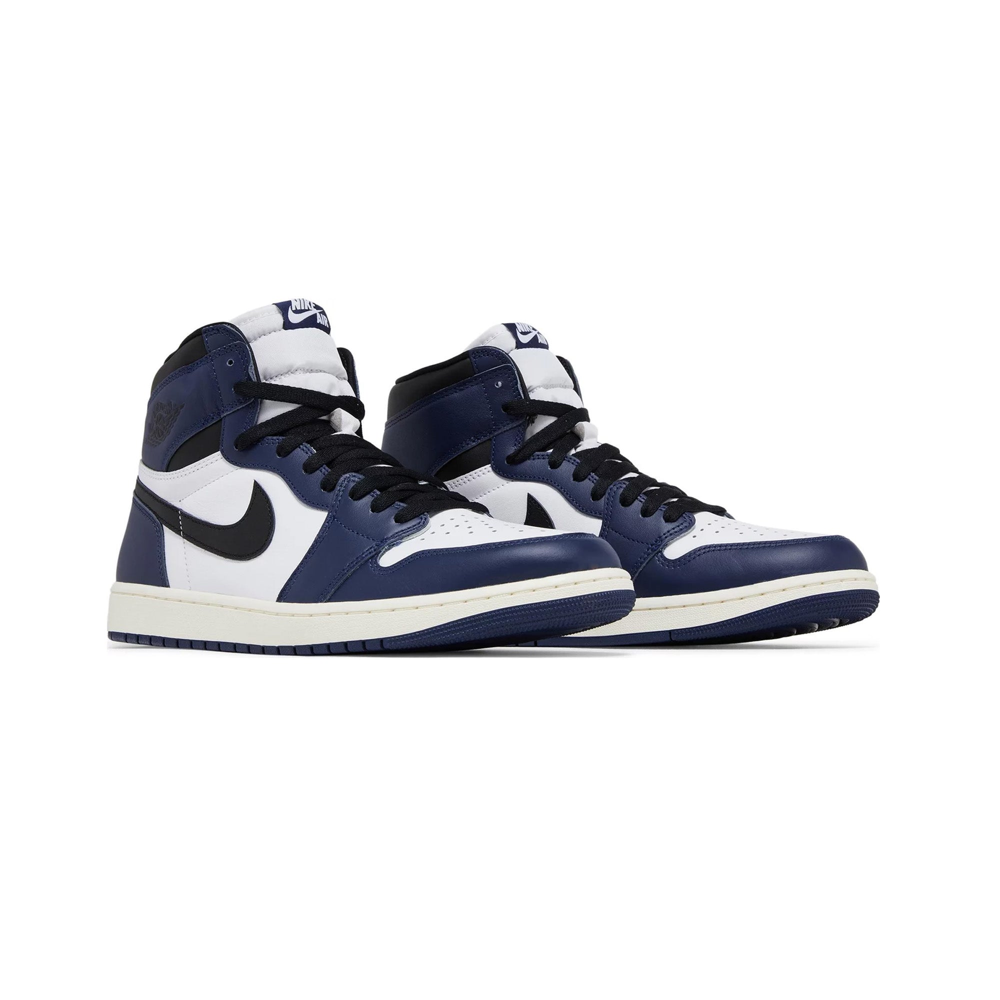 Air Jordan 1 Retro High OG 'Midnight Navy' Sneakers (2024) - Men's Basketball Shoes for Streetwear & Casual Style