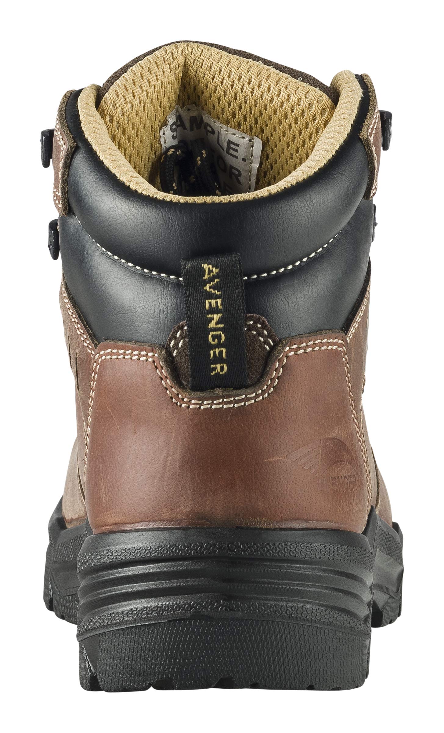 AVENGER Women's Carbon Fiber Toe Puncture-Resistant Waterproof Work Boots - Steel Toe Safety Shoes for Construction, Warehouse & Outdoor Work