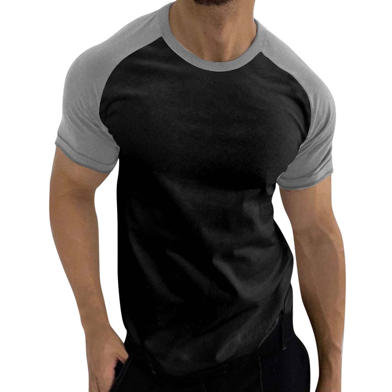 **Men's Stringer Tank Tops & Half Zip Pullover - Designer V-Neck T-Shirts for Gym, Running & Casual Wear - White & Assorted Colors**