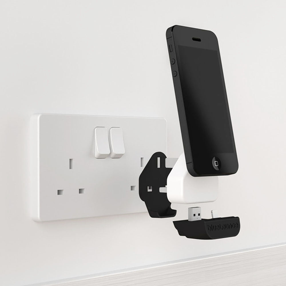 Bluelounge Minidock Lightning Charging Station with UK Plug - Compact & Fast Charging for iPhone, iPad, and Apple Devices at Home, Office, or Travel