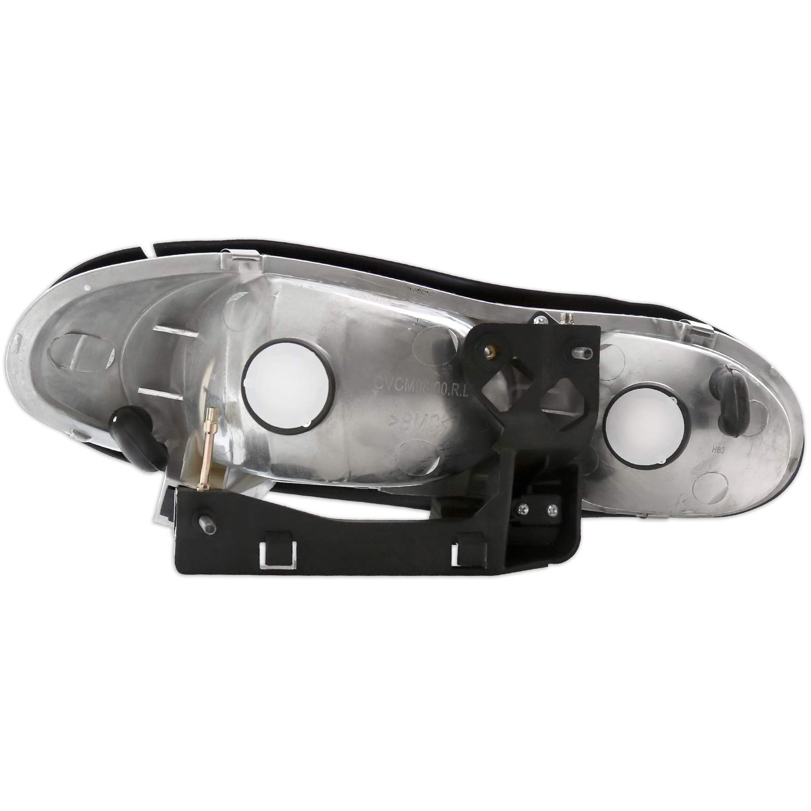 98-02 Chevy Camaro Z28 Replacement Clear Headlight Assembly - High Performance Driving Lamps for Night Visibility & Style Upgrade