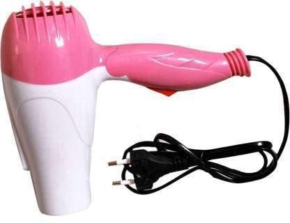 APOEM Professional Hair Dryer with Round Comb Brush - 2 Pack Pink & Brown Combo for Salon & Home Use - Perfect for Styling, Volumizing & Smoothing Hair