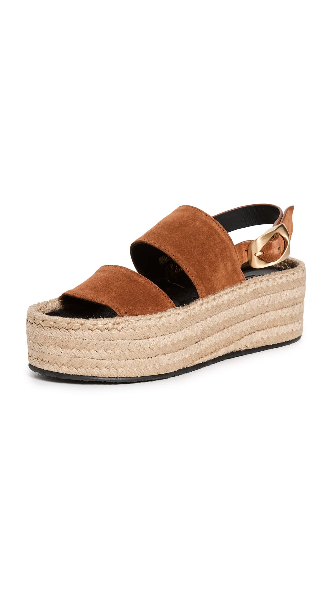 rag & bone Women's Odyssey Wedge Sandals - Comfortable Leather Summer Shoes for Women | Fashionable High Heel Sandals for Beach, Party & Casual Wear
