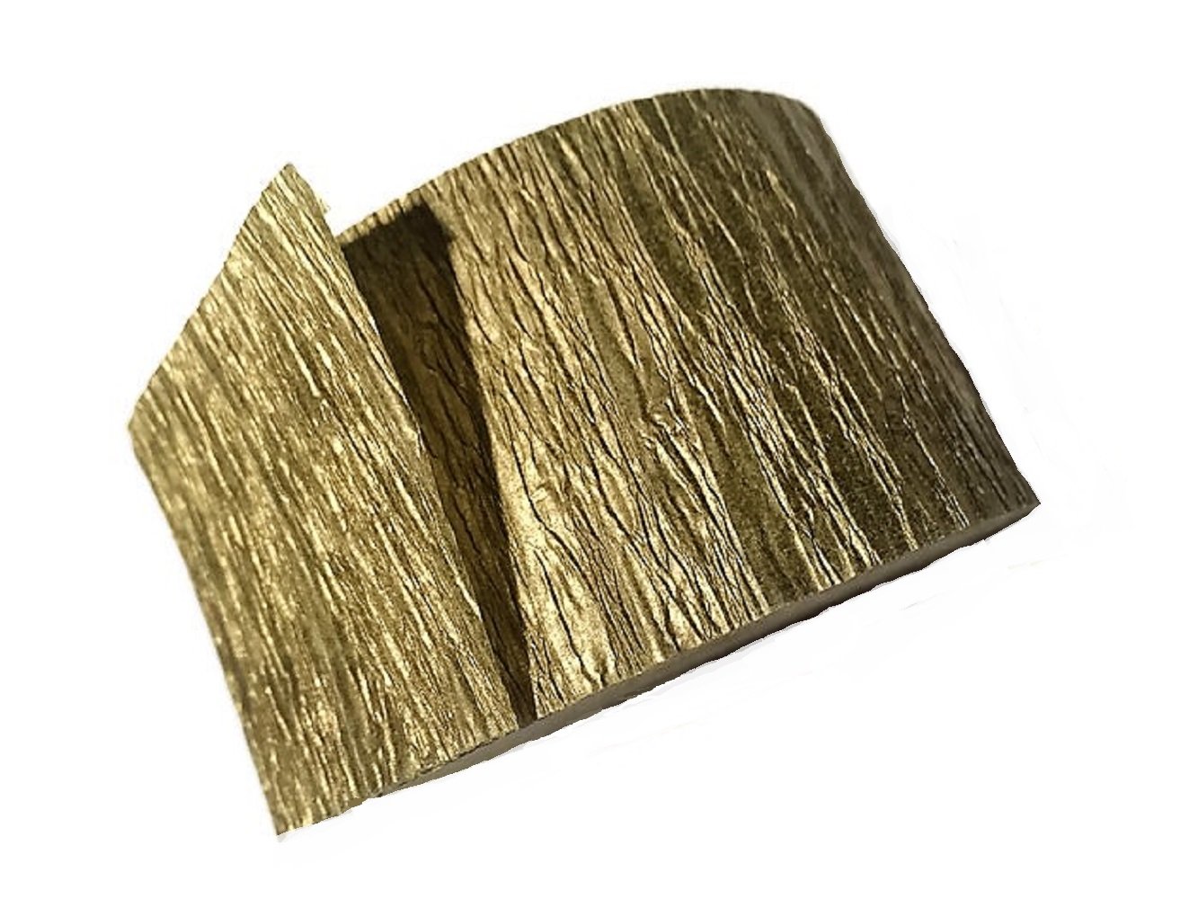 Premium Dark Gold Party Streamers - 6 Rolls (420 ft) | USA-Made Crepe Paper Decorations for Birthday, Wedding & Holiday Celebrations