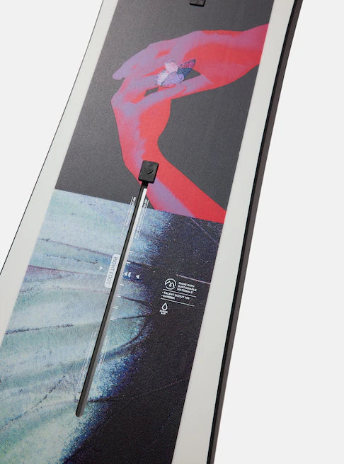 Burton Talent Scout Snowboard 2025 - All-Mountain Freestyle Snowboard for Men & Women | Perfect for Park, Powder & Freeriding | Durable Construction with Poplar Wood Core