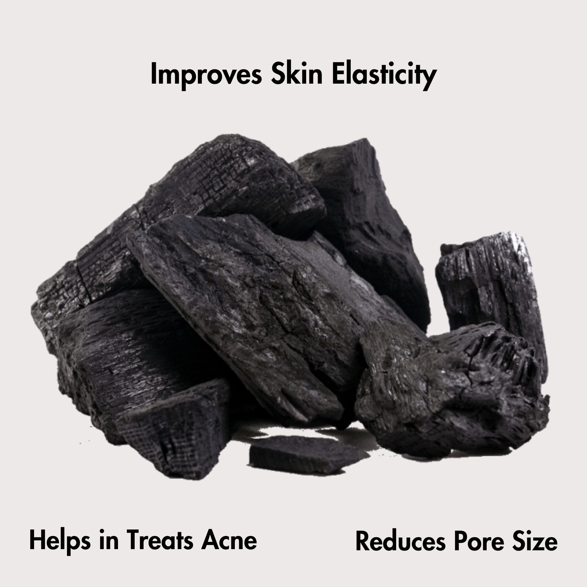 Natupure Activated Charcoal Powder 250g - Deep Cleansing Face & Body Scrub for Dead Skin Removal, Blackhead Treatment & Skin Detoxification - Perfect for Acne-Prone Skin & Spa Day Self-Care Routine