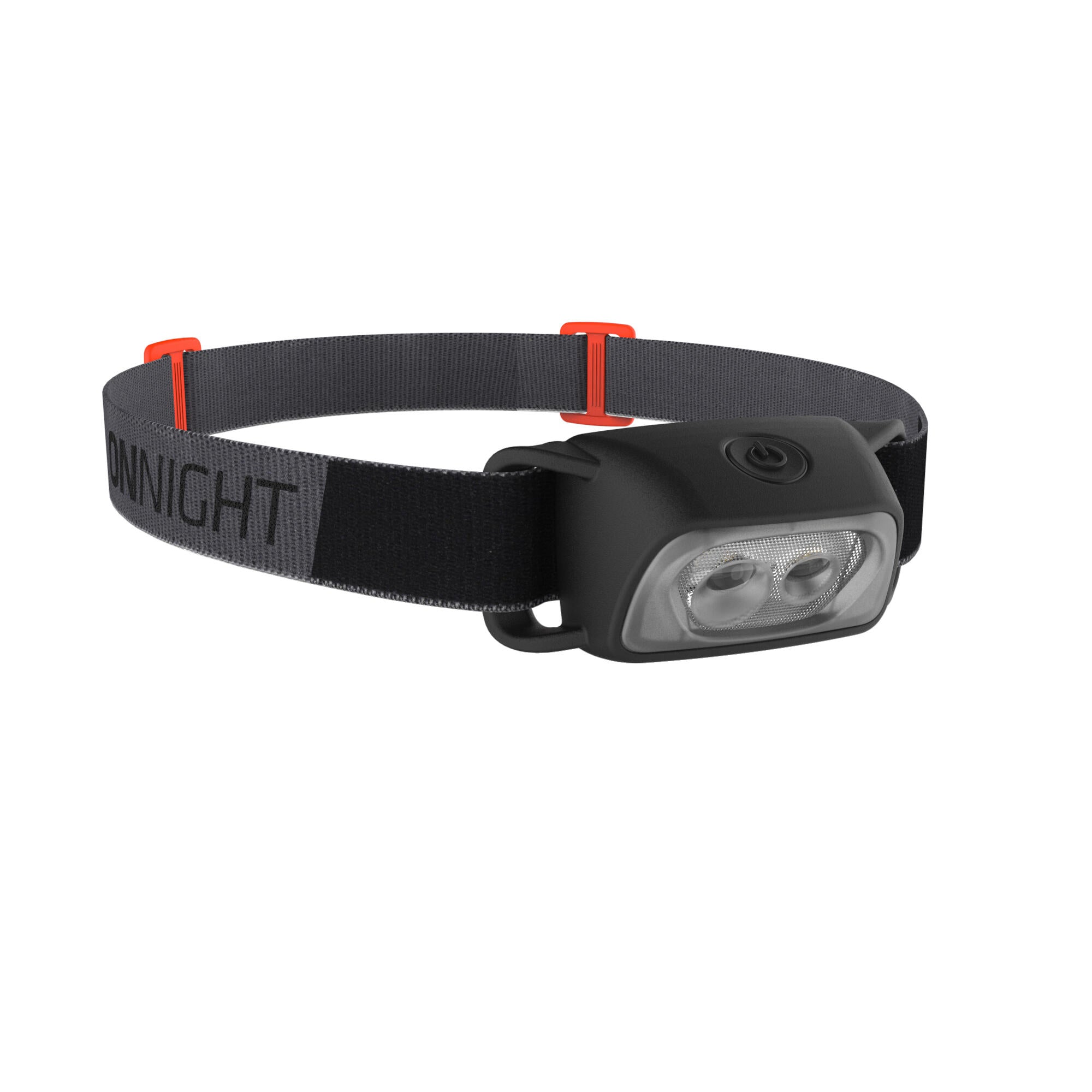 Forclaz ONNIGHT 100 Battery Powered 80 Lumens Hiking Headlamp - Hands-Free Light for Camping, Running & Outdoor Adventures
