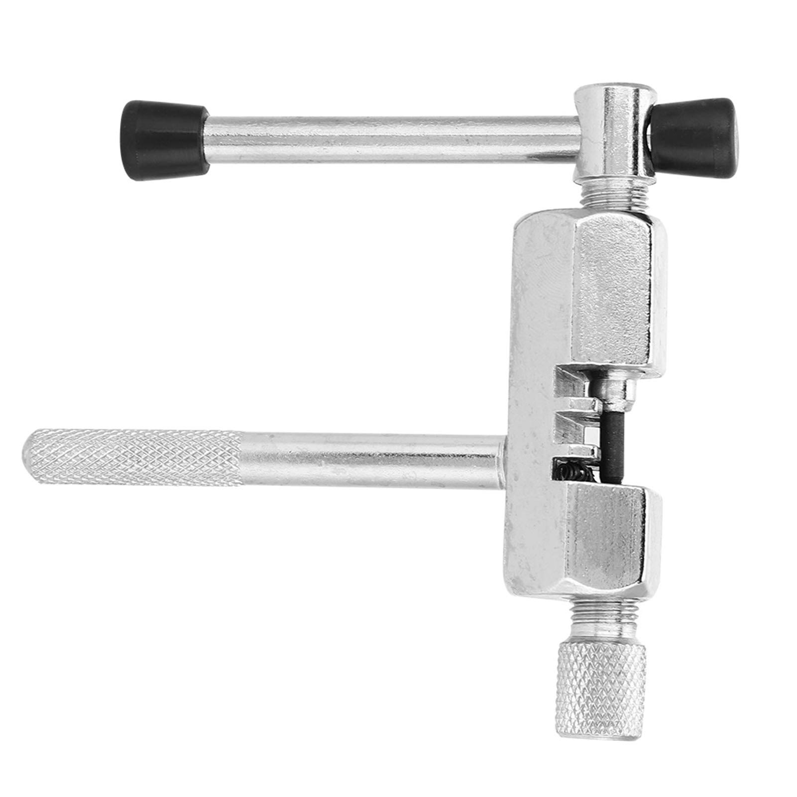 Plplaaoo Bicycle Chain Breaker Tool - High Strength Carbon Steel Bike Chain Cutter & Link Splitter Pin Remover for Road & Mountain Cycling | Durable Silver Bike Chain Repair Tool for Professional & DIY Maintenance