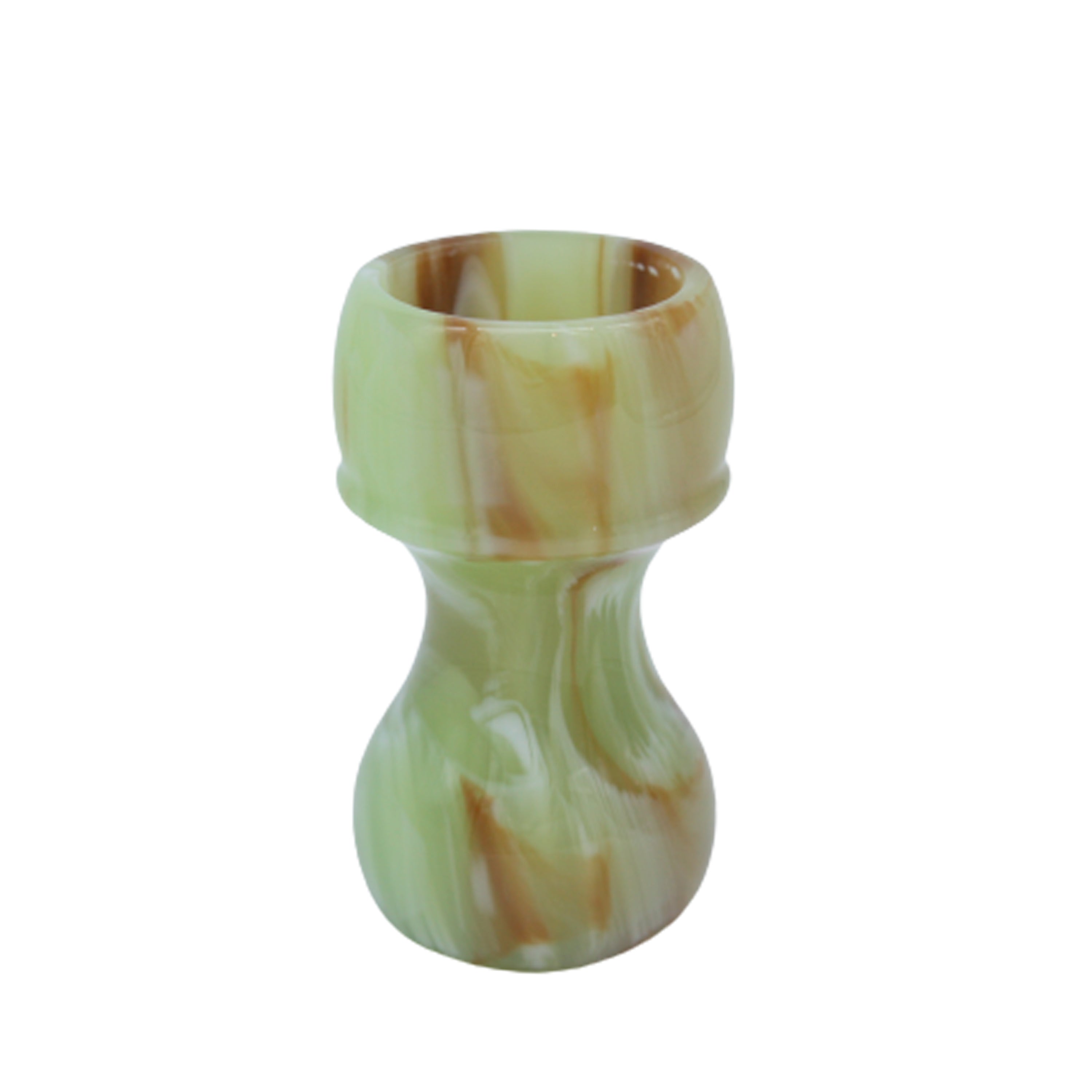 Premium Jade Handcrafted Shaving Brush Handle for Men - Fits 24mm & 26mm Knots - Luxury Wet Shaving & Grooming Essential for Barbershop & Home Use