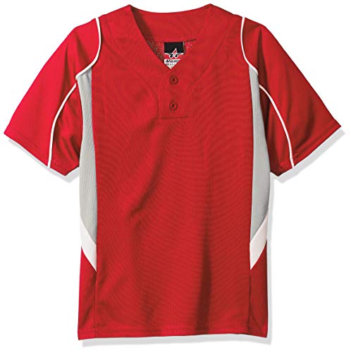 Scarlet/Grey/White