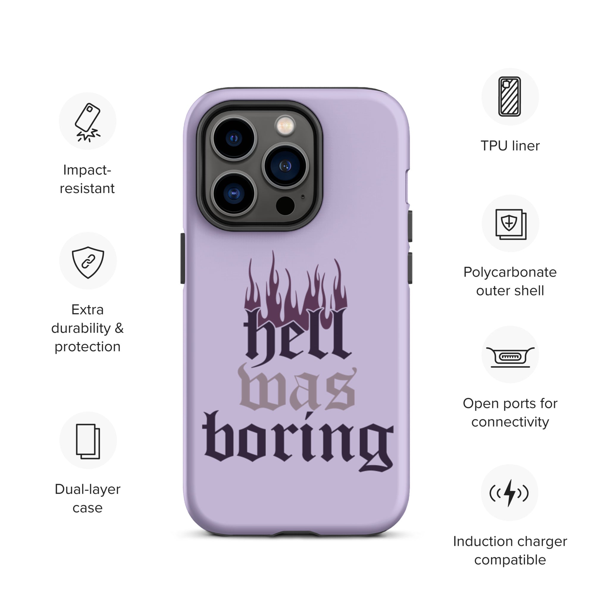 Premium Tough iPhone Case - Shockproof & Durable Protection for Everyday Use | Perfect for Outdoor Adventures & Active Lifestyles