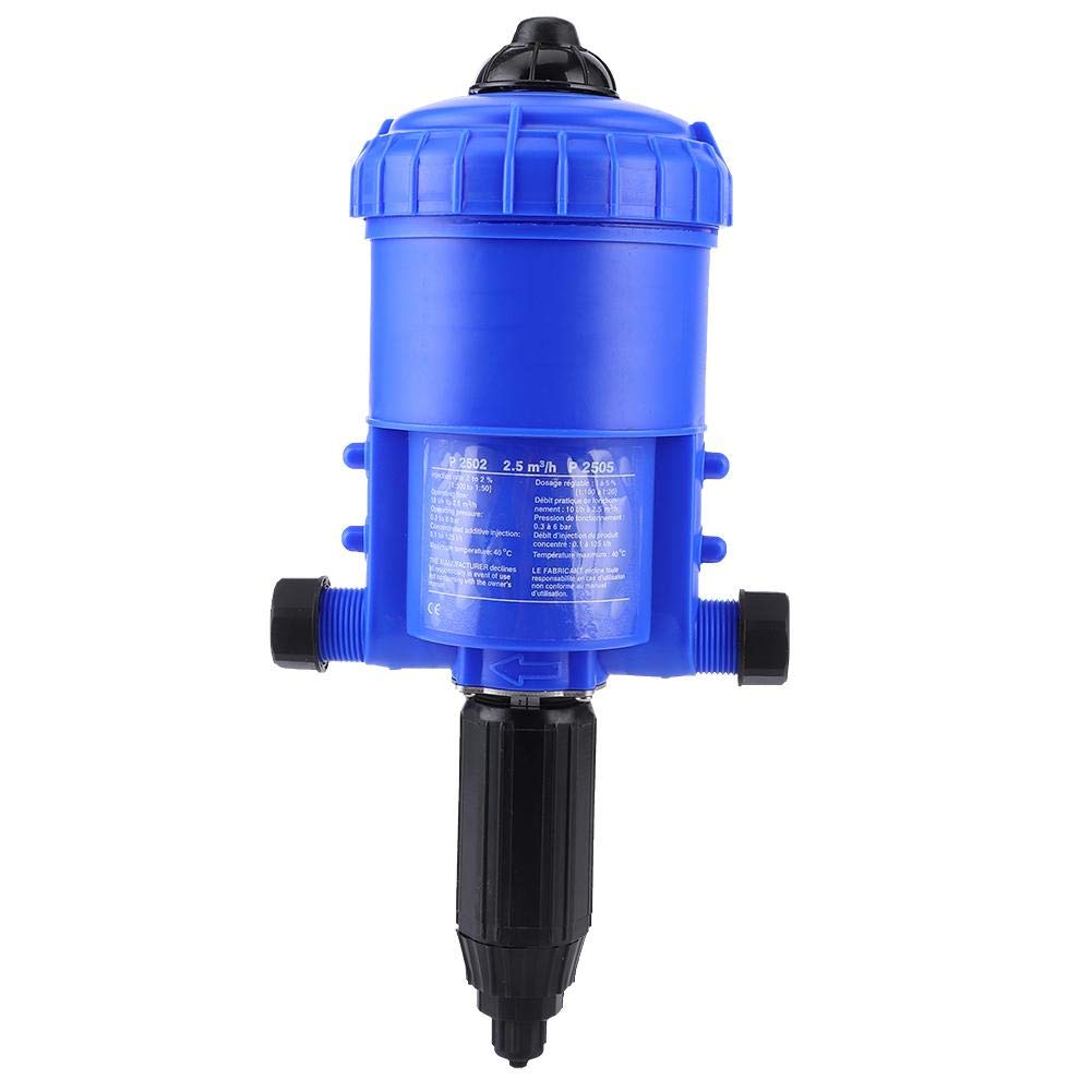 17 X 36cm Fertilizer Injector Pump - Corrosion & Wear Resistant Automatic Proportional Cleaning Equipment for Garden Water Treatment - Ideal for Lawn Care, Hydroponics & Agricultural Irrigation Systems