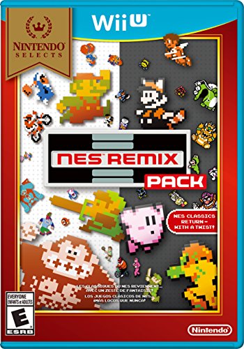 Nintendo Selects: NES Remix Pack - Classic Game Collection for Nintendo Wii U | Retro Gaming Bundle with 16-Bit Classics | Perfect for Family Game Nights & Nostalgic Entertainment