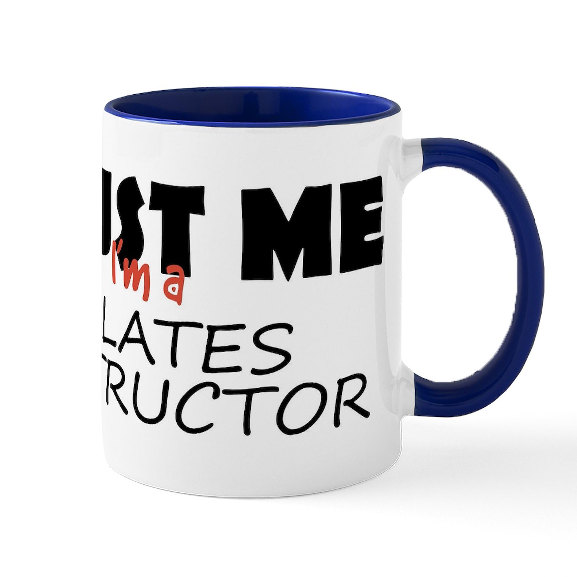Pilates Instructor Coffee Mug - 11 oz (325 ml) Ceramic Tea Cup with Inspirational Quote - Perfect Gift for Yoga & Fitness Teachers, Office Use, or Morning Coffee Routine
