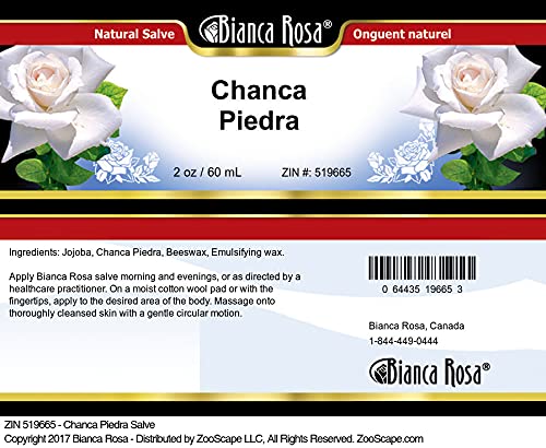 Chanca Piedra Salve (2 oz, Pack of 2) | Natural Kidney Stone Support | Herbal Pain Relief Ointment | Perfect for Travel & Home First Aid Kit