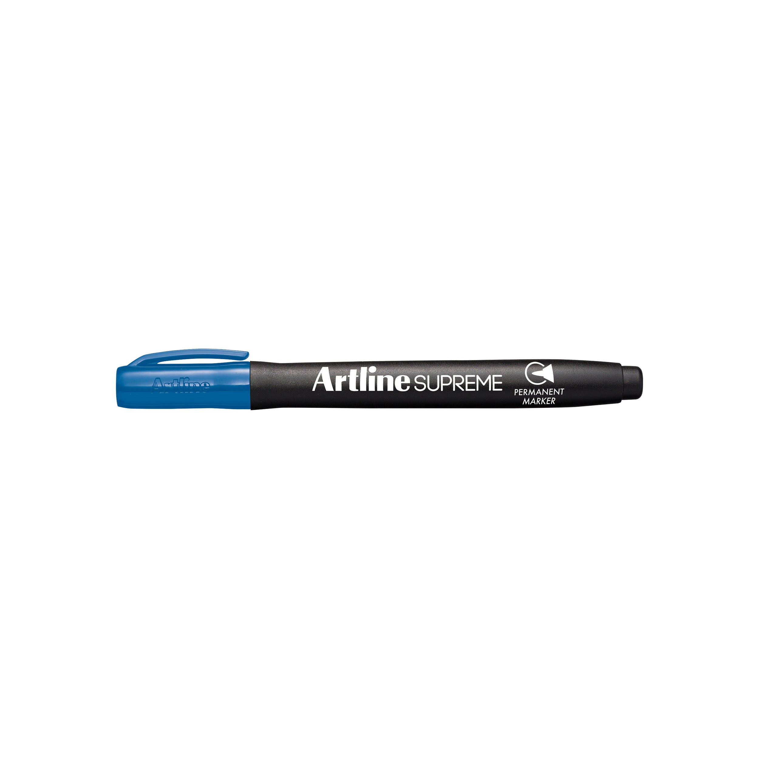 Artline Supreme Permanent Marker - Royal Blue (12 Pack) - Ideal for Office, School & Craft Projects