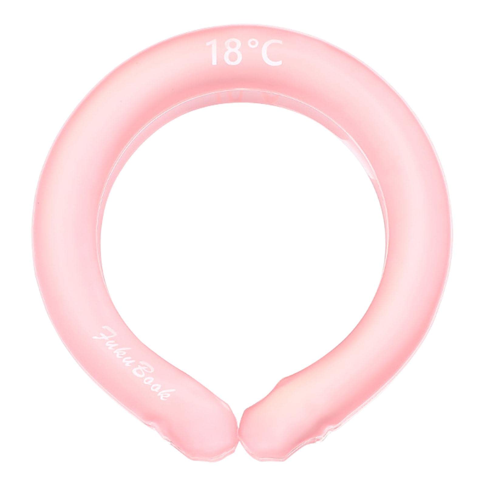 Reusable Cooling Neck Wraps with Ice Pack Tubes - Soothing Relief for Heat & Neck Pain | Perfect for Outdoor Sports, Hot Weather & Migraine Relief