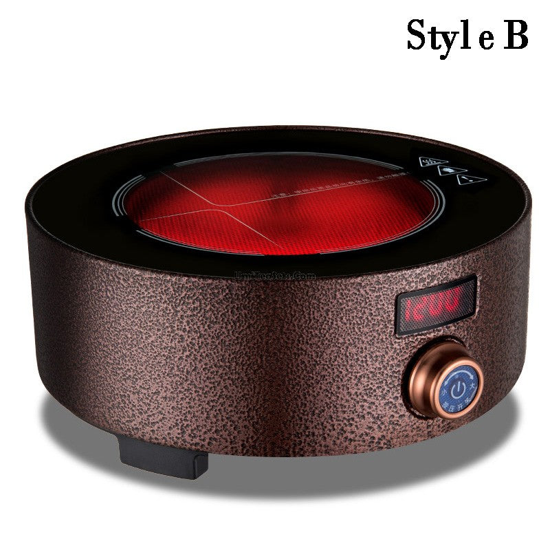 Cast Iron Induction Cooker Teapot Warmer - Stovetop & Electric Compatible for Tea, Coffee, and Hot Beverages - Perfect for Home, Office, and Restaurant Use