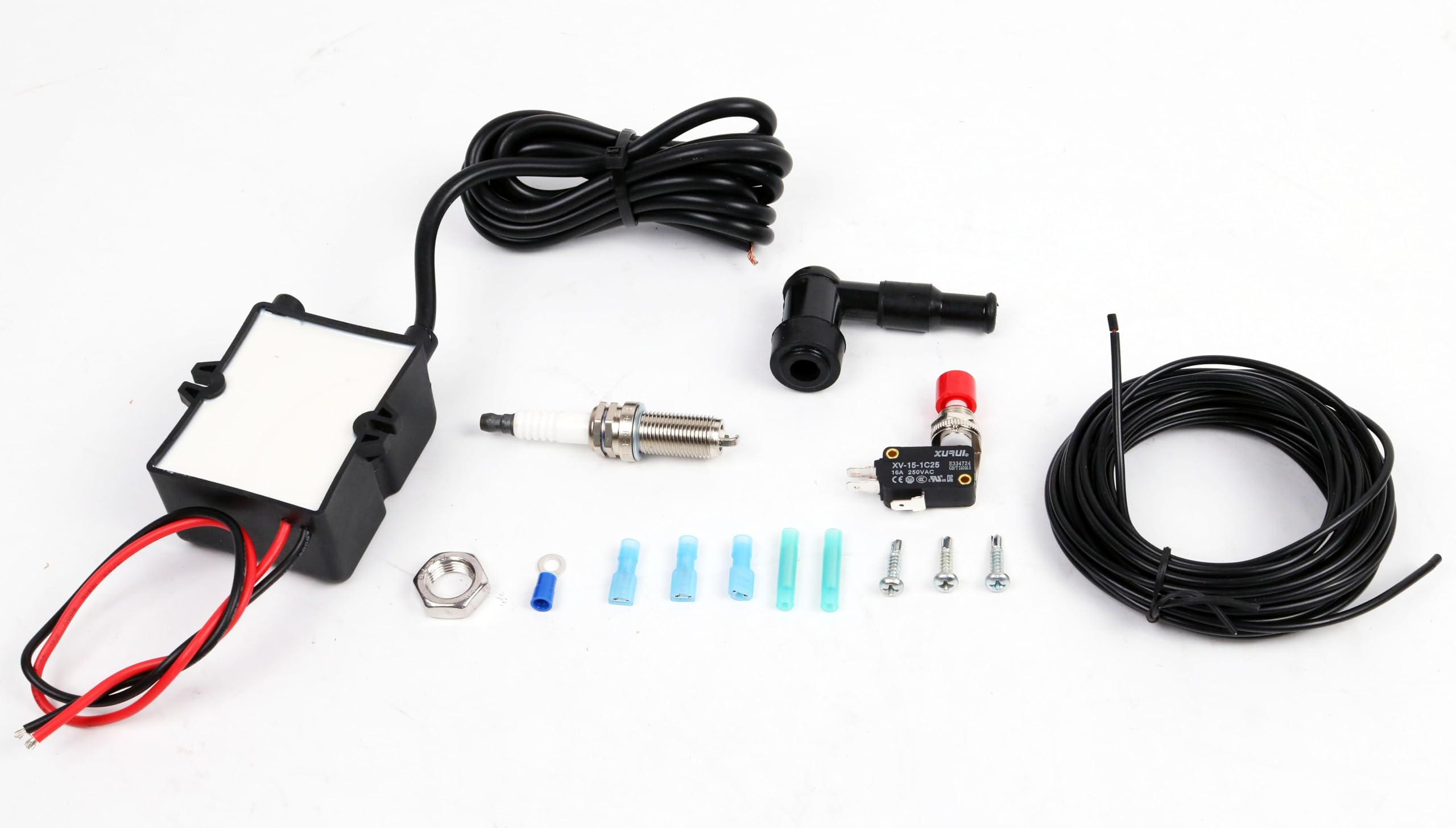 JEENDA BFTKAFK Single Exhaust Flame Kit - Compatible with Flamethrower Kits for Single Exhaust Vehicles & Motorcycles | Enhance Your Ride with Stunning Flame Effects for Car Shows & Night Cruising